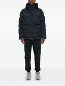 Stone Island Logo Cotton Cargo Trousers