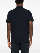 Stone Island Logo Baumwoll Poloshirt
