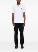 Stone Island Logo Cotton Polo Shirt