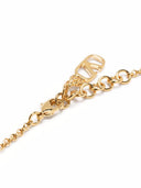 Valentino Garavani V Logo Signature Strass Embellished Bracelet