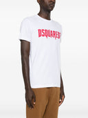 dsquared2 로고 코튼 티셔츠