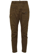 Pantaloni cargo di cotone dsquared2