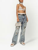 Dolce & Gabbana Sizilienkristall verschönerte kleine Handtasche