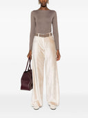 Brunello Cucinelli Cashmere And Silk Blend Boatneck Sweater