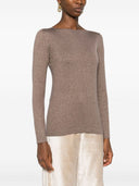 Brunello Cucinelli Cashmere And Silk Blend Boatneck Sweater