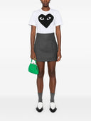 Comme des Garcons logotyp bomull t -shirt