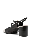 Carel Paris Papaya Leather Slingback Mary Janes