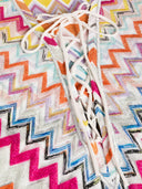 Missoni Beachwear a zigzag pattern cover up