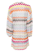 Missoni Beachwear a zigzag pattern cover up