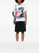 Emporio Armani Printed Cotton T Shirt
