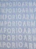 Emporio Armani Allover Logo Stole