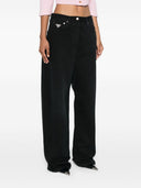 Prada Wide Leg Denim Jeans