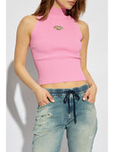 Diesel Cut Out Logo Tank Top