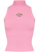 Diesel Cut Out Logo Tank Top