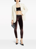 Tom Ford Logo Velvet Leggings