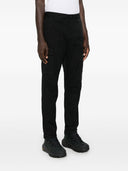 Stone Island Logo Cotton Cargo Trousers
