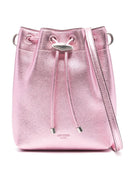 Jimmy Choo Bon Bon Metallic Leather Mini Bucket Bag