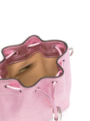 Jimmy Choo Bon Bon Metallic Leather Mini Bucket Bag