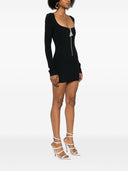 The Attico Half Zip Mini Dress