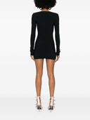 The Attico Half Zip Mini Dress