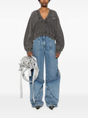 La sudadera de algodón de cuello Atico V de cuello