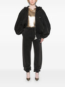 I pantaloni della tuta in cotone del logo Attico