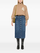 Marant Etoile Vandy denim katoenen rok