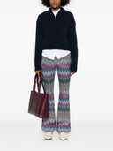 Missoni Zick Zack Motiv Wollhose