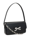 Self Portrait Baguette Leather Shoulder Bag