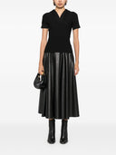 Alaia Piquet Knit Hooded Top