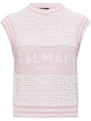 Balmain Monogram Logo Top Top
