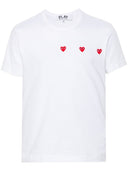 Comme Des Garcons Logo Cotton T Shirt