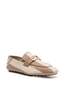 Fendi Baguette Canvas Loafers
