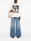 Max Mara Printed Cotton Sweatshirt