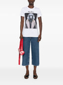 Max Mara Printed Cotton T Shirt