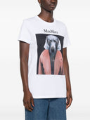 Max Mara Printed Cotton T Shirt