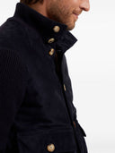 Brunello Cucinelli Leather Bomber Jacket