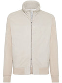Brunello Cucinelli Leder Bomberjacke