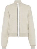 Brunello Cucinelli Wool Zipped Cardigan