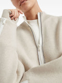 Brunello Cucinelli Wool Zipped Cardigan
