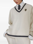 Brunello Cucinelli Cashmere V Necked Sweater