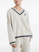 Brunello Cucinelli Cashmere V Necked Sweater