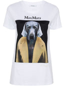 Max Mara Printed Cotton T Shirt