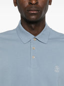 Brunello Cucinelli Logo Cotton Polo Shirt