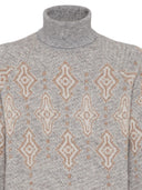 Brunello Cucinelli Wool Turtle Neck Jumper