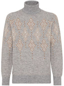 Brunello Cucinelli Wool Turtle Neck Jumper