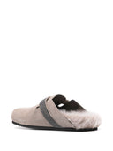 Brunello Cucinelli Leather Slippers