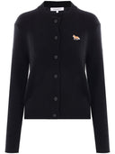 Maison Kitsune' Baby Fox Patch Wool Cardigan