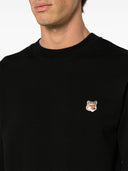 Maison Kitsune' Fox Head Cotton Sweatshirt