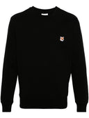 Maison Kitsune' Fox Head Cotton Sweatshirt